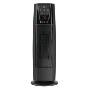 LASKO WARM-A-ROOM CT20111 DIGITAL CERAMIC TOWER HEATER WITH REMOTE 1500W